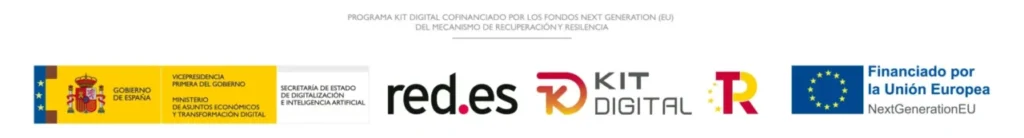 Programa Kit Digital cofinanciado por los Fondos Next Generation (EU) del Mecanismo de Recuperación y Resiliencia — red.es